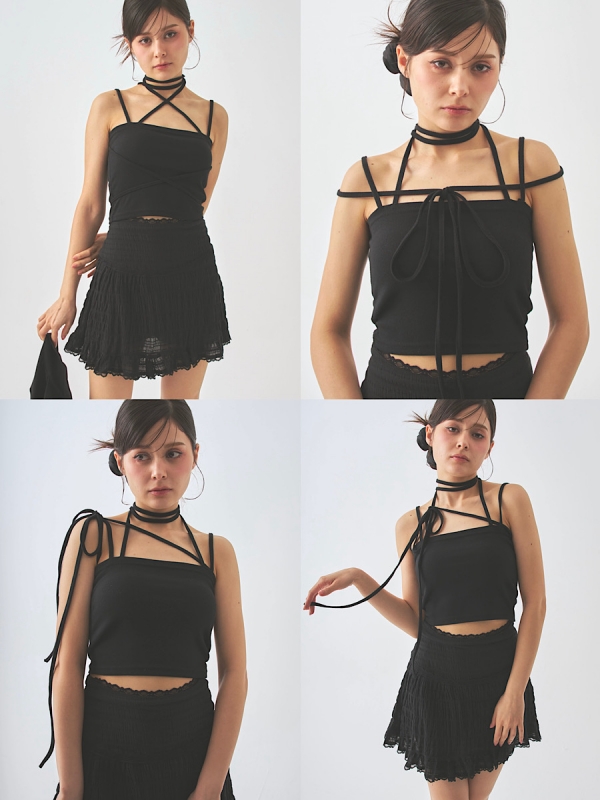manyway ribbon camisole