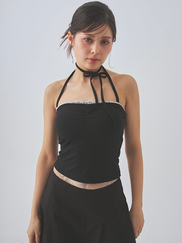 point lace cupin camisole